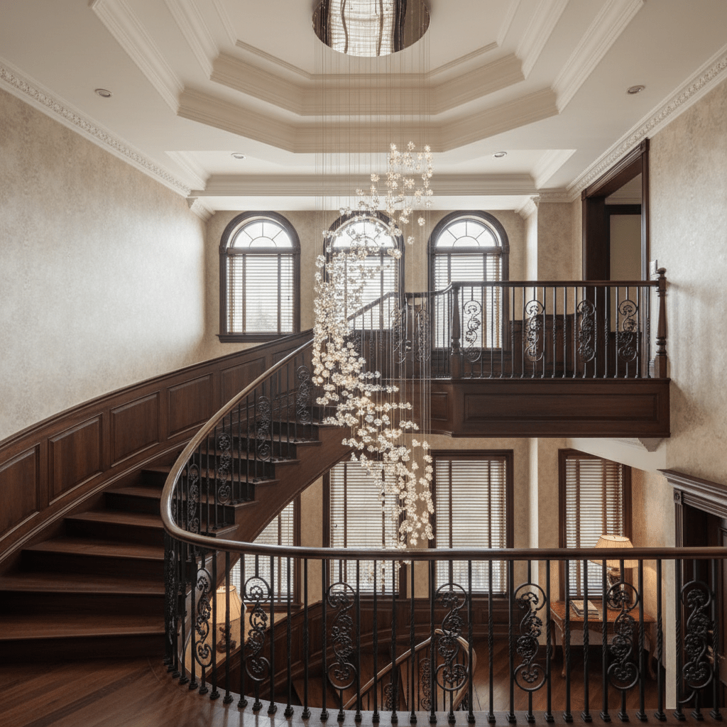 Xejan Raw Crystal Chandelier