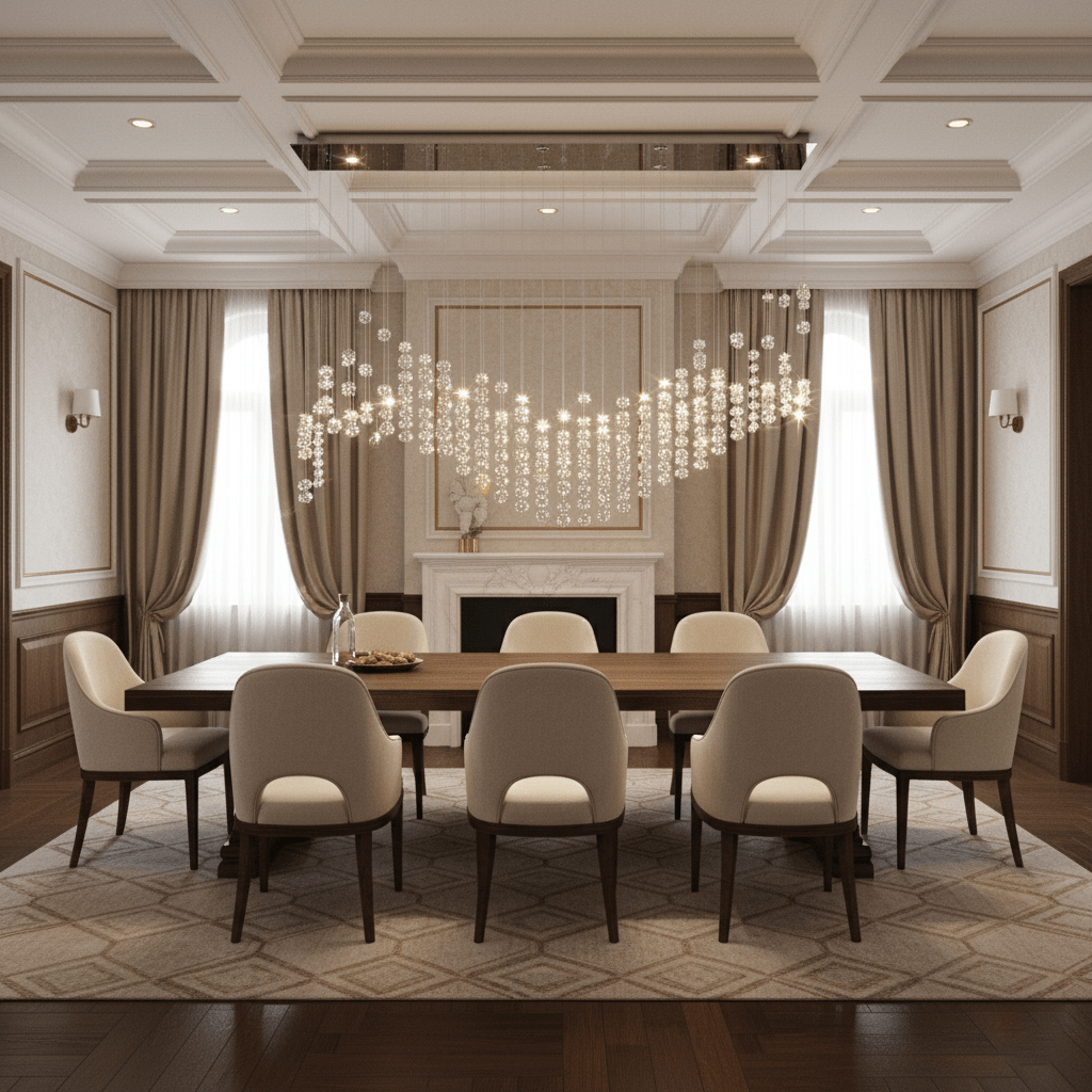 Xejan Raw Crystal Chandelier