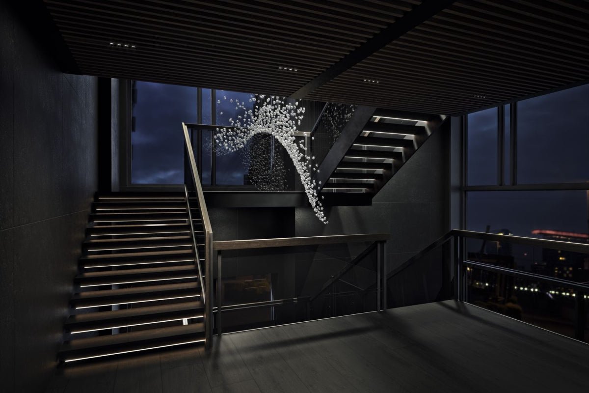 Xejan Raw Crystal Chandelier