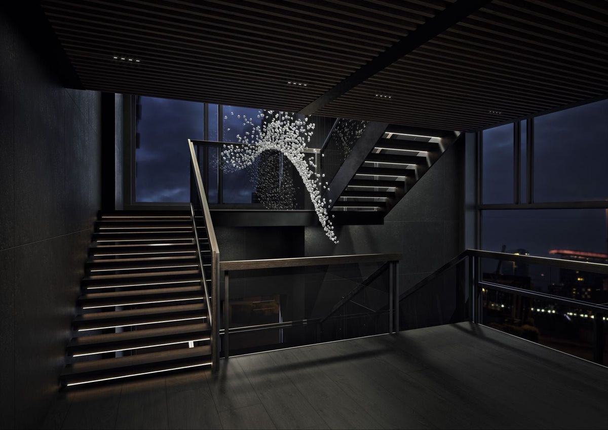 Xejan Raw Crystal Chandelier