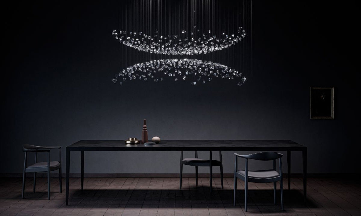 Xejan Raw Crystal Chandelier