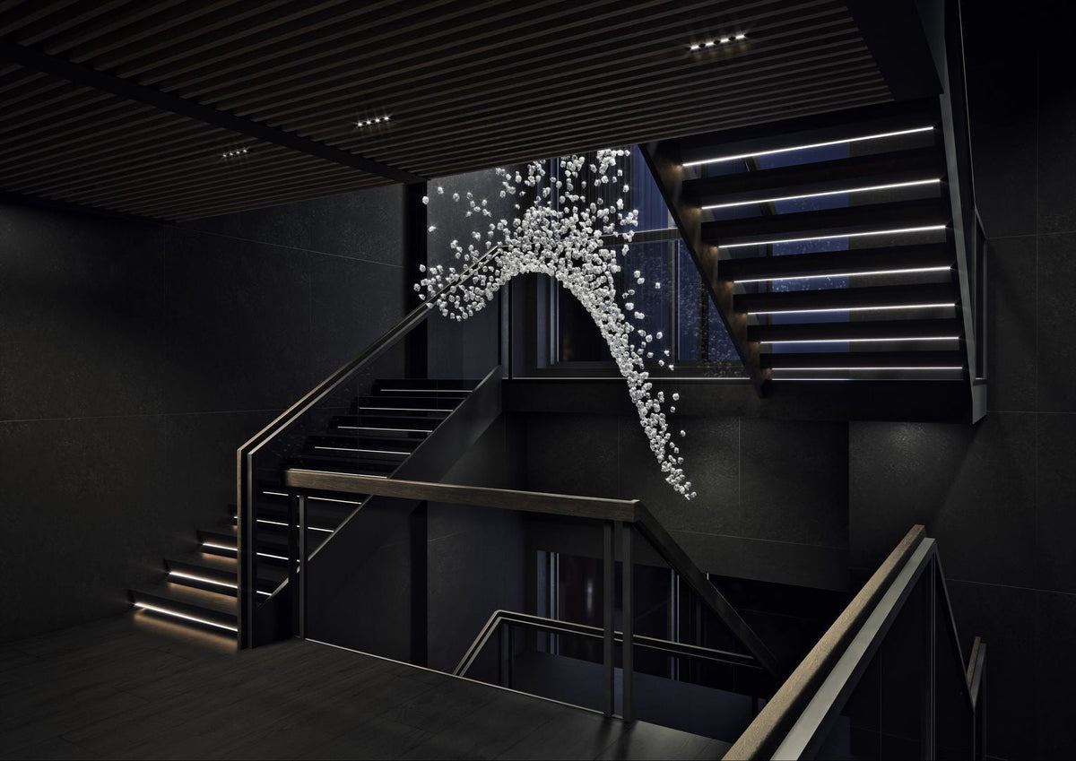 Xejan Raw Crystal Chandelier