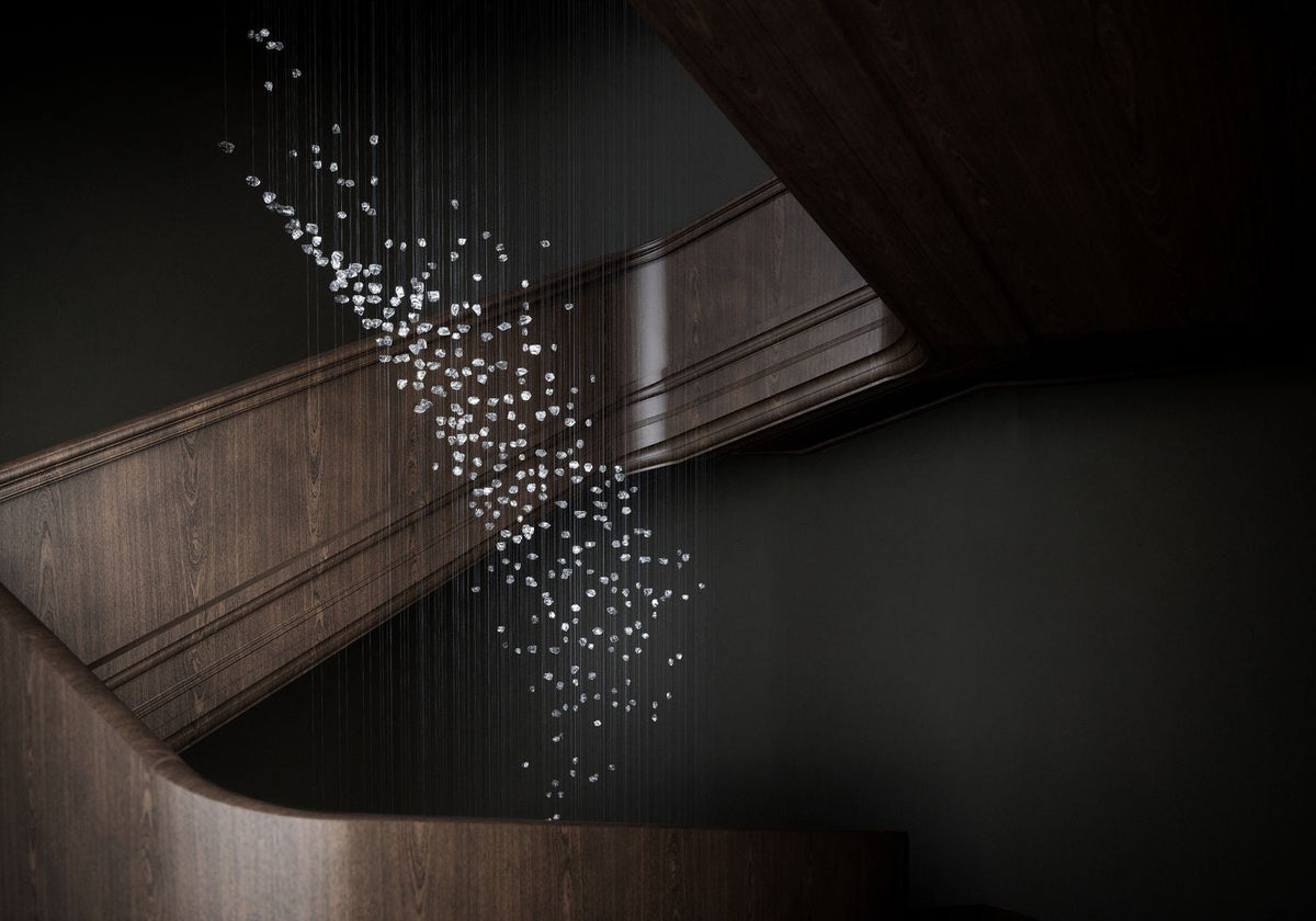Xejan Raw Crystal Chandelier