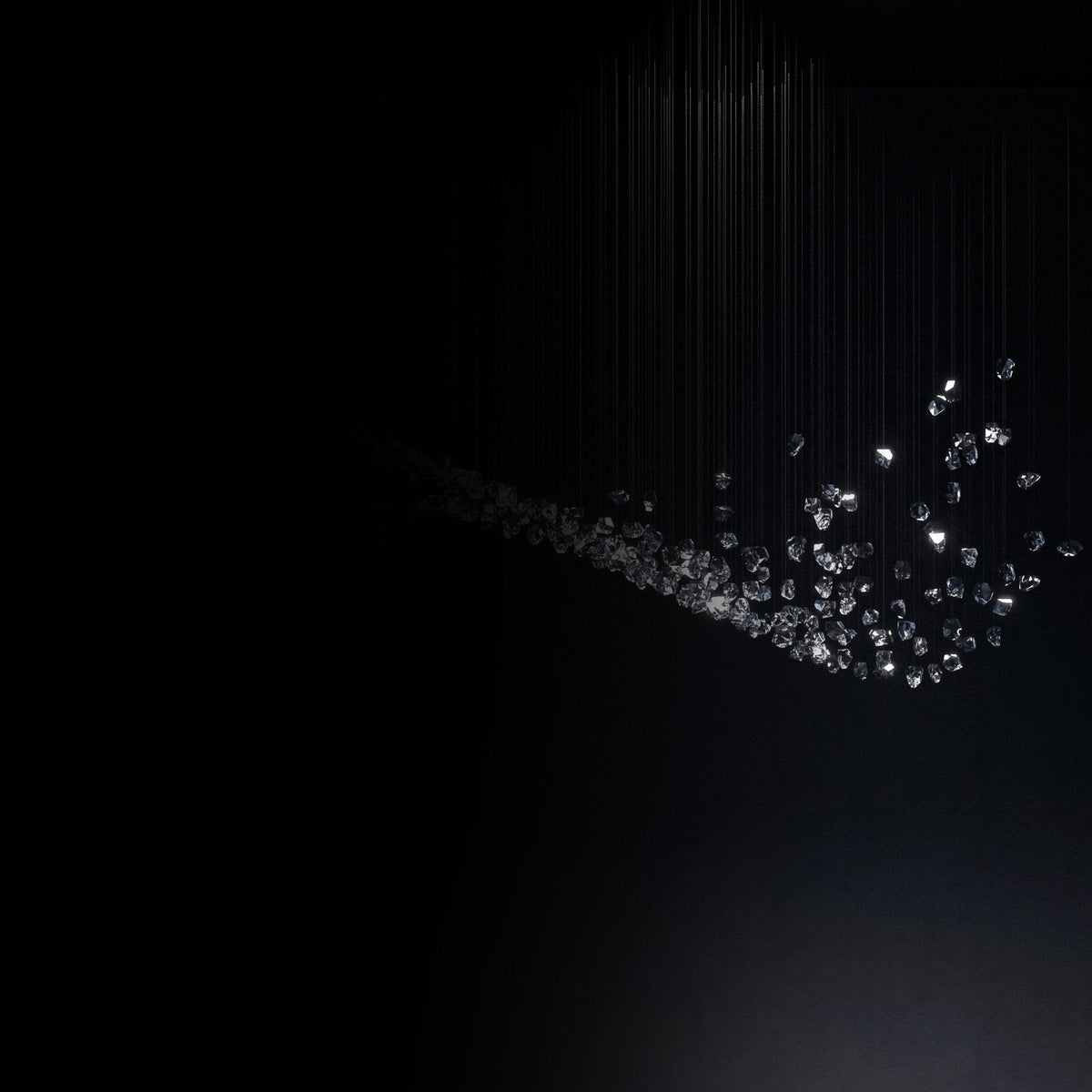 Xejan Raw Crystal Chandelier