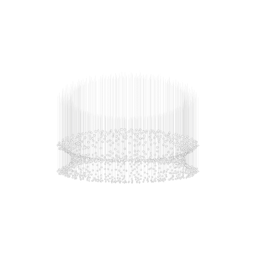 Xejan Raw Crystal Chandelier