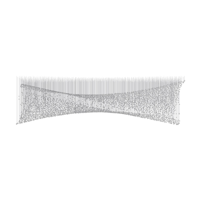Xejan Raw Crystal Chandelier