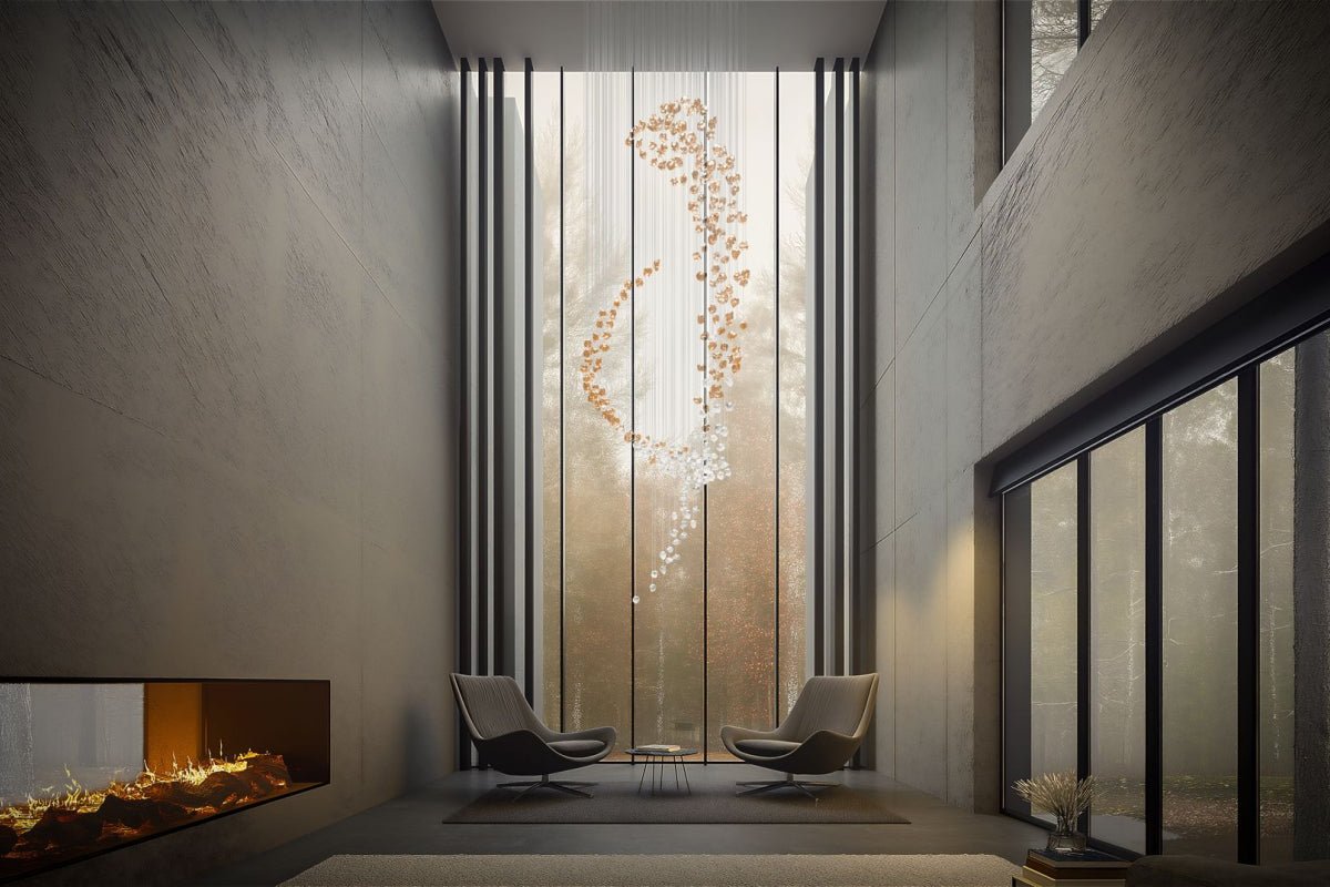 Xejan Raw Crystal Chandelier