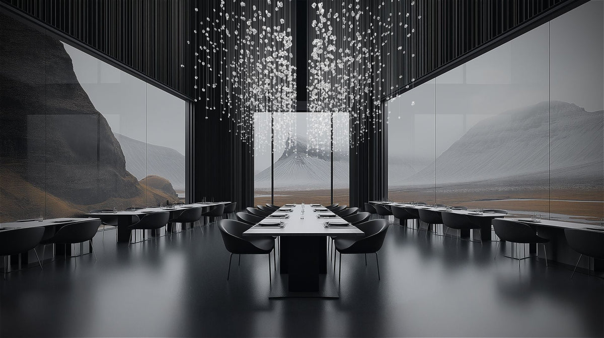 Xejan Raw Crystal Chandelier