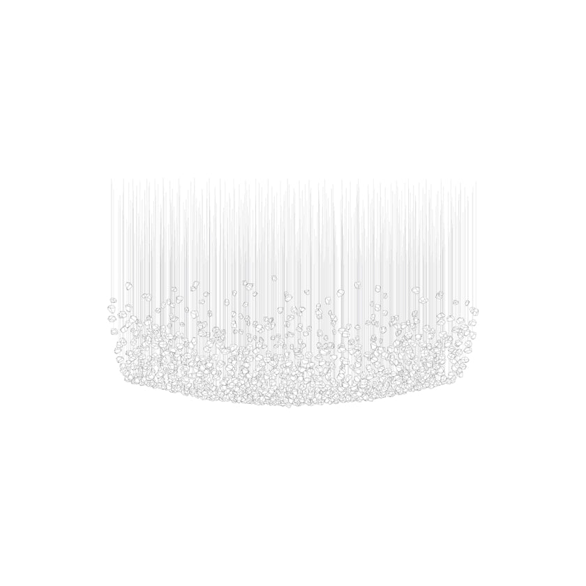 Xejan Raw Crystal Chandelier