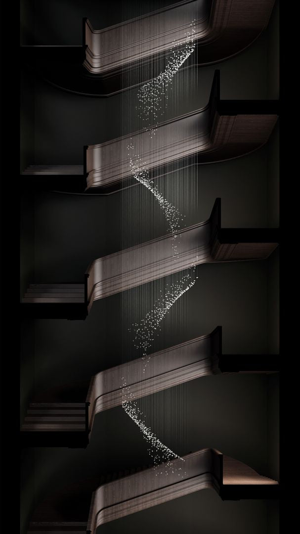 Xejan Raw Crystal Chandelier