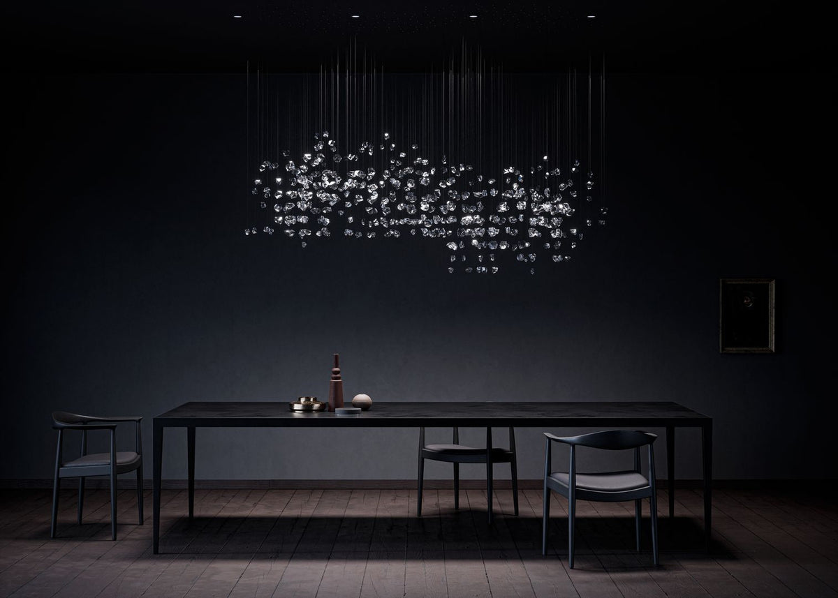 Xejan Raw Crystal Chandelier