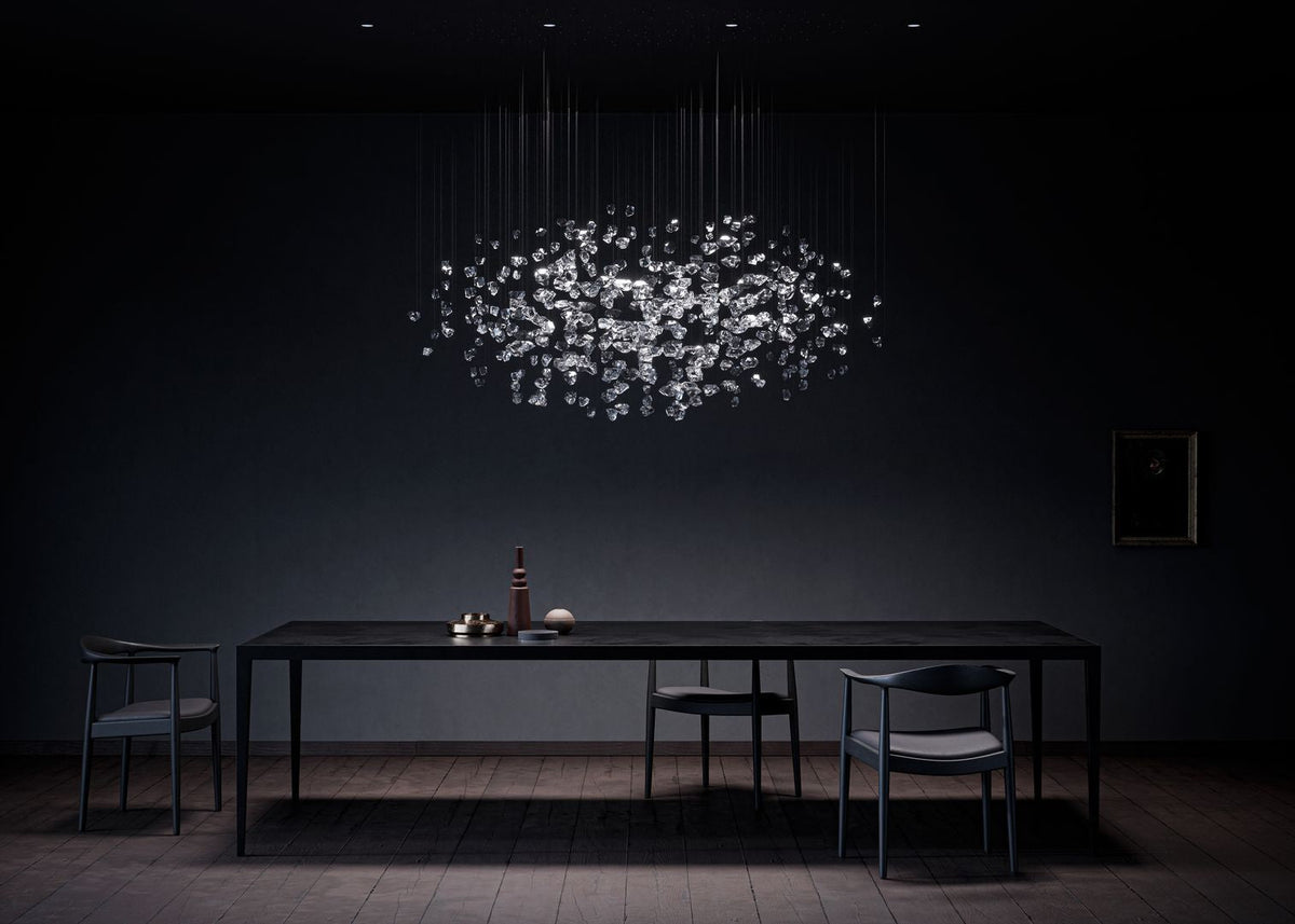 Xejan Raw Crystal Chandelier