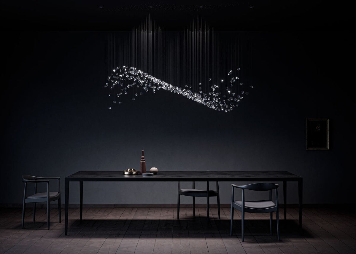 Xejan Raw Crystal Chandelier