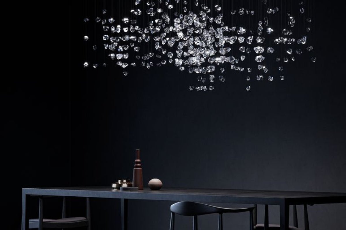 Xejan Raw Crystal Chandelier