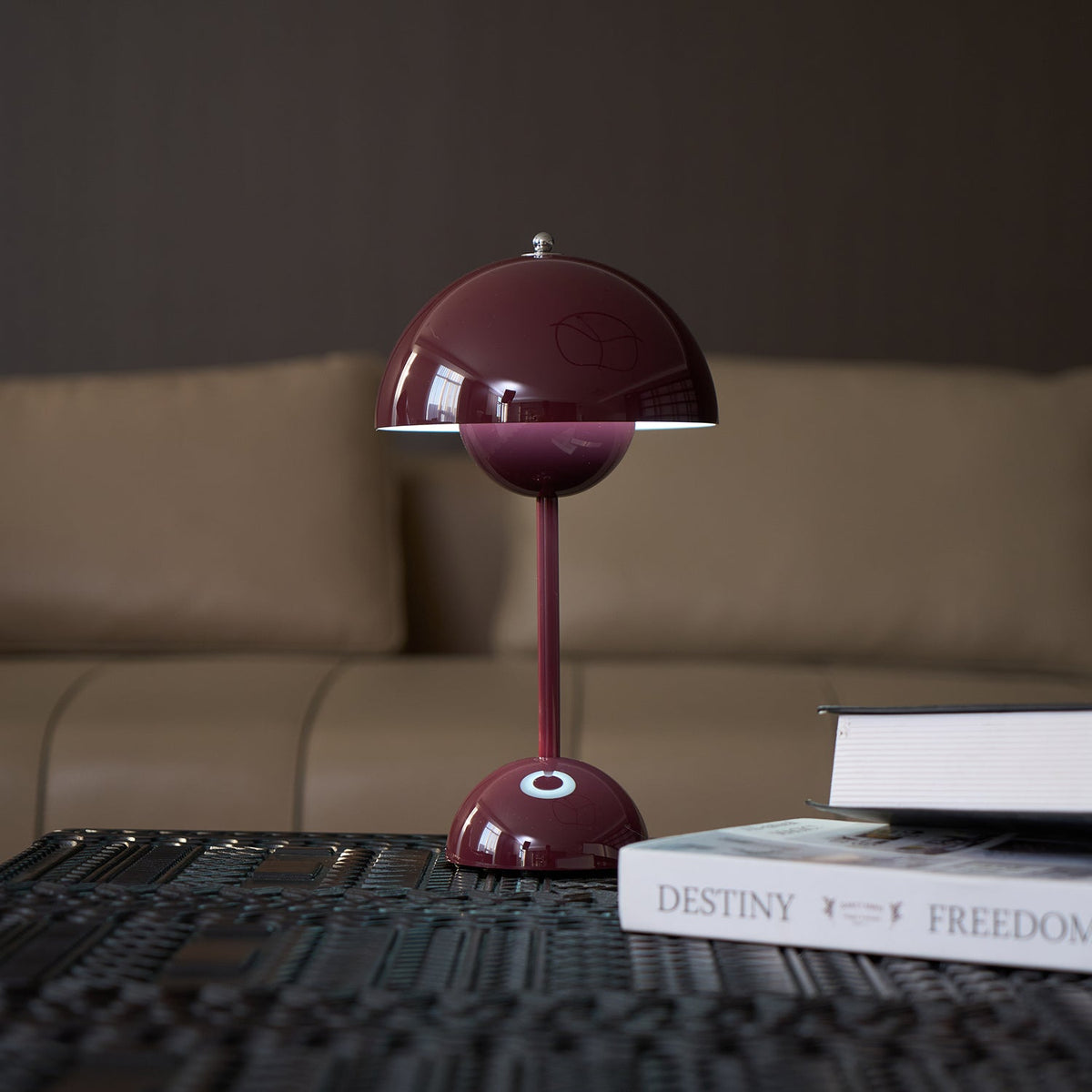 Bramwick Dome Rechargeable Table Lamp