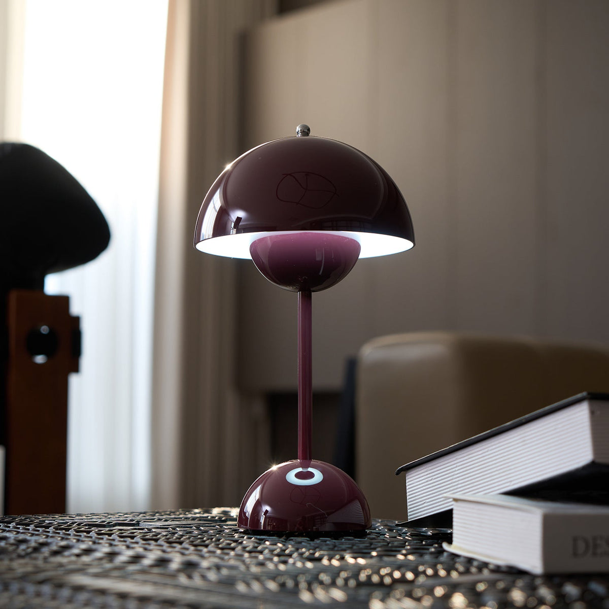 Bramwick Dome Rechargeable Table Lamp