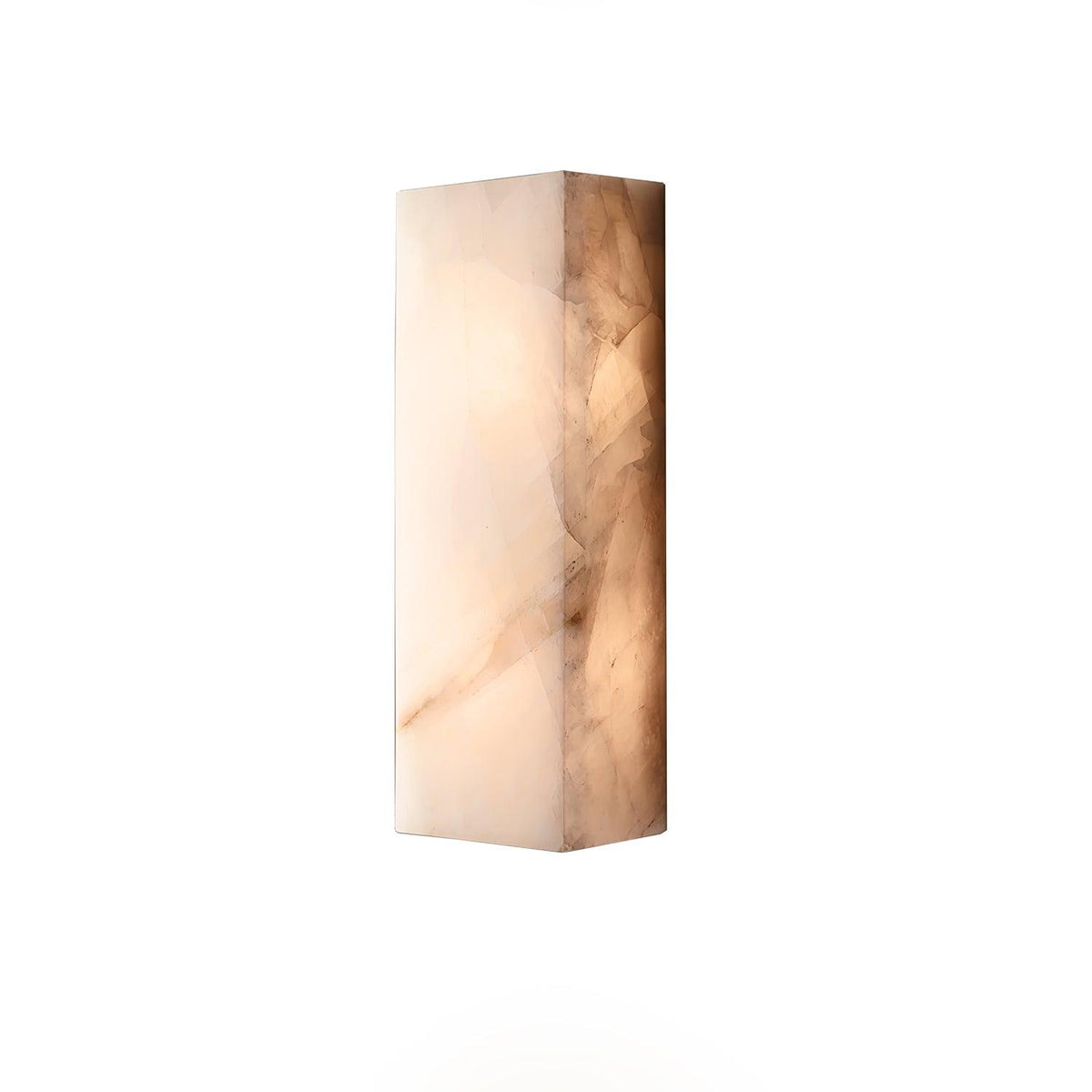 Eirivise Minimalist Alabaster Outdoor Wall Light