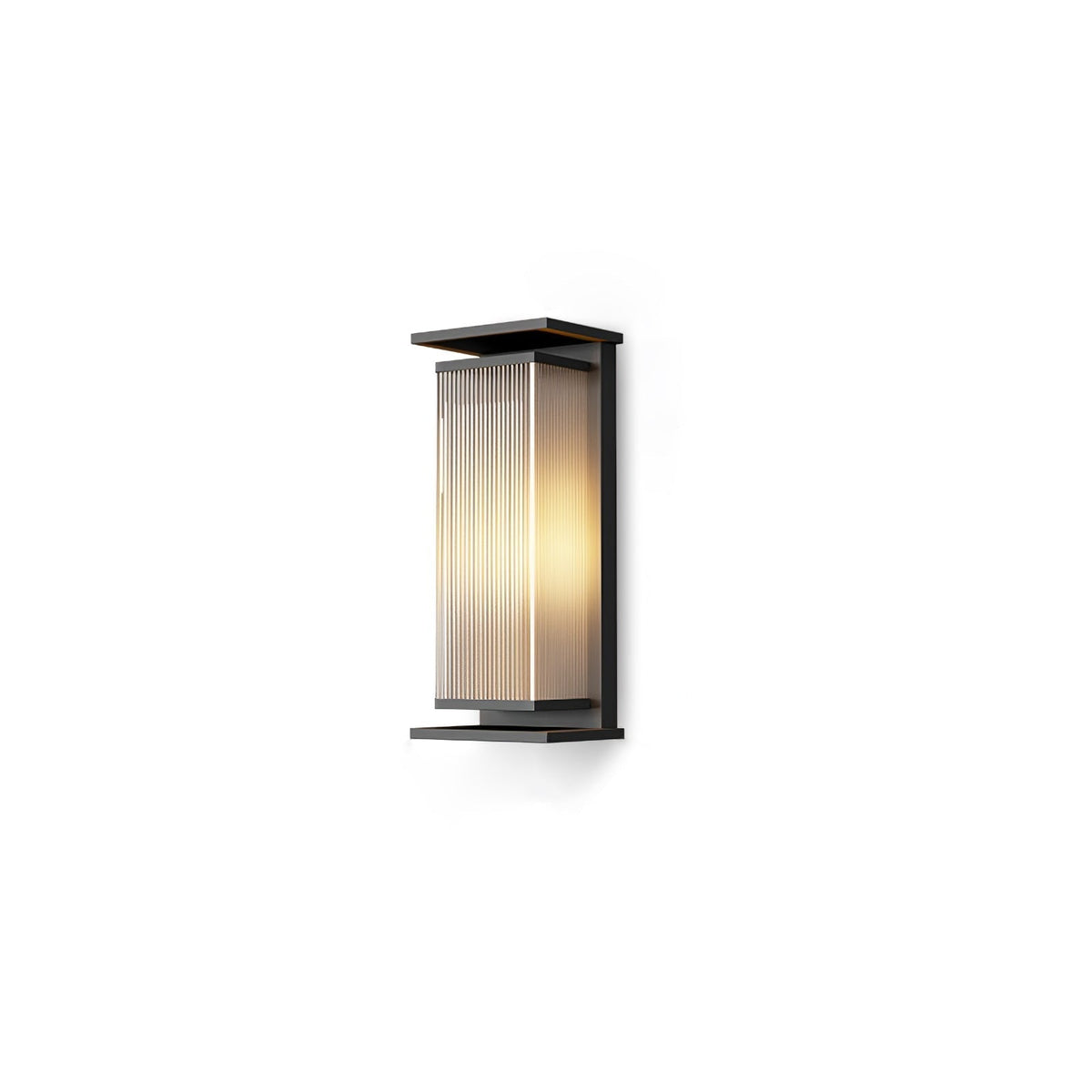 Erivan Rectangular Box Outdoor Wall Lamp