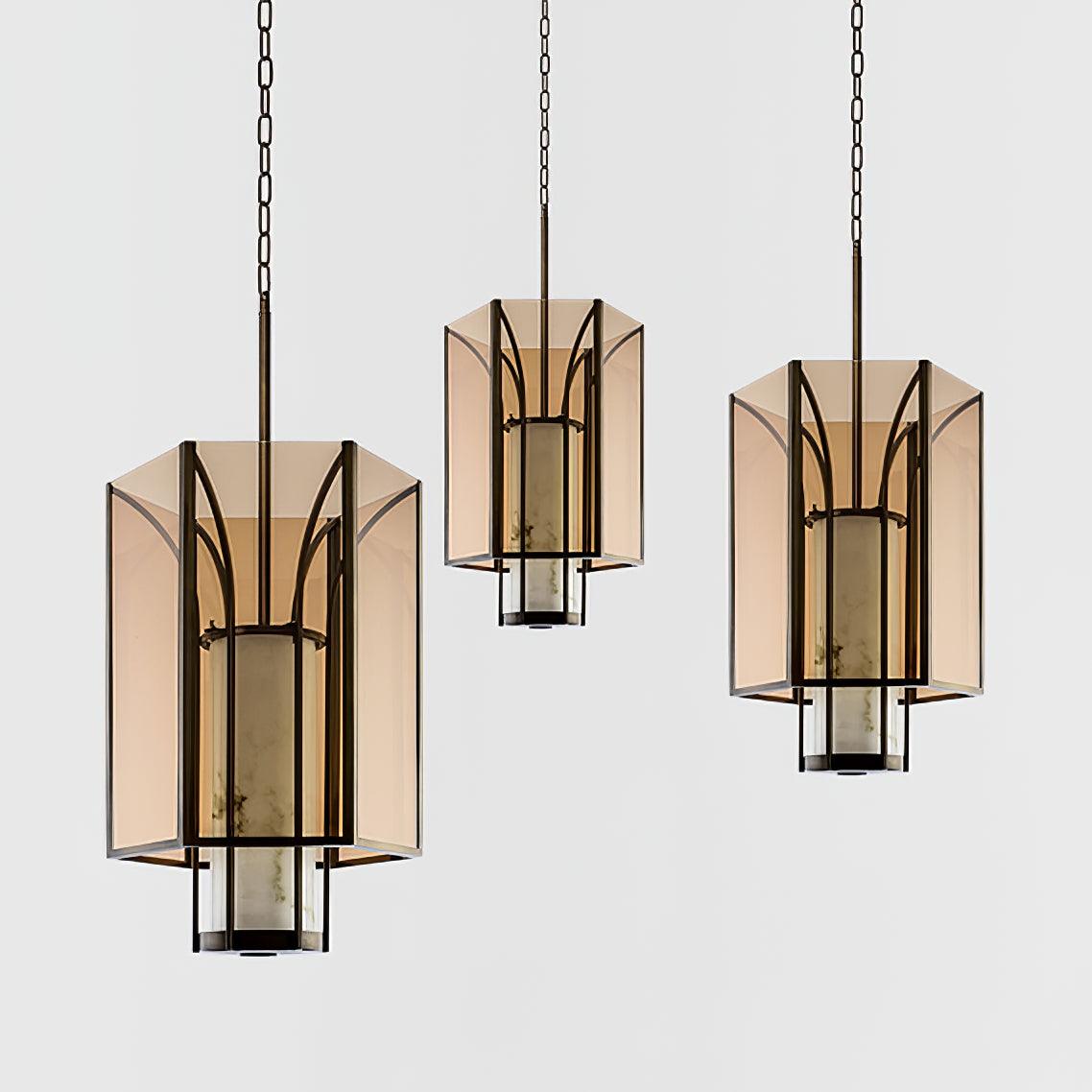 Sysila Alabaster Pendant Light