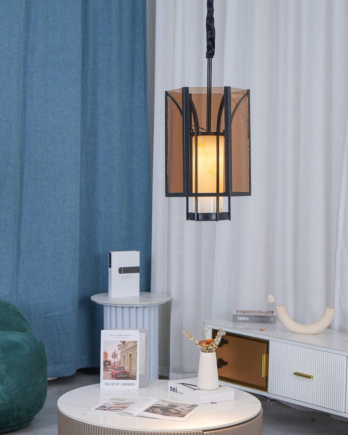 Sysila Alabaster Pendant Light