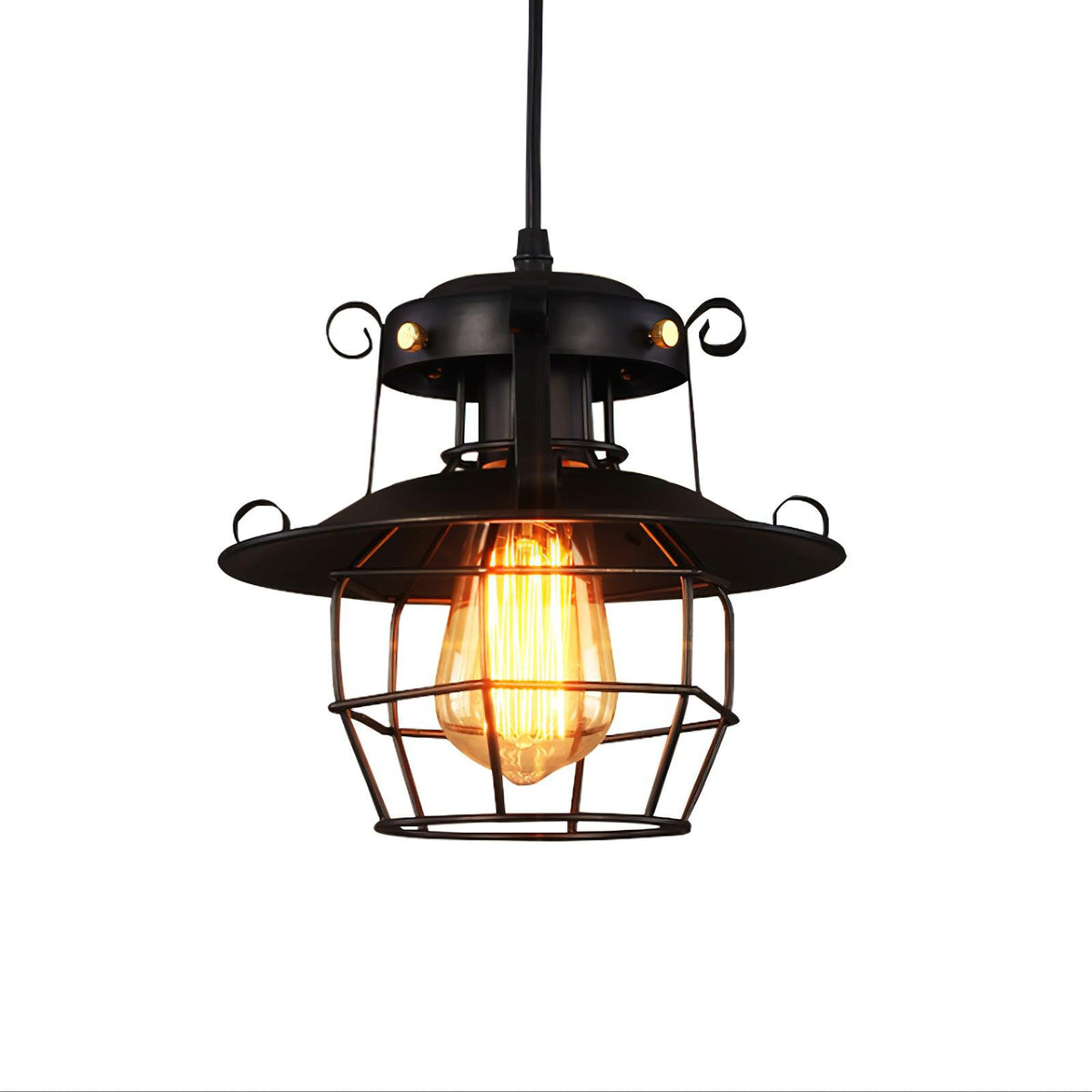Harbor Vintage Birdcage Pendant Light