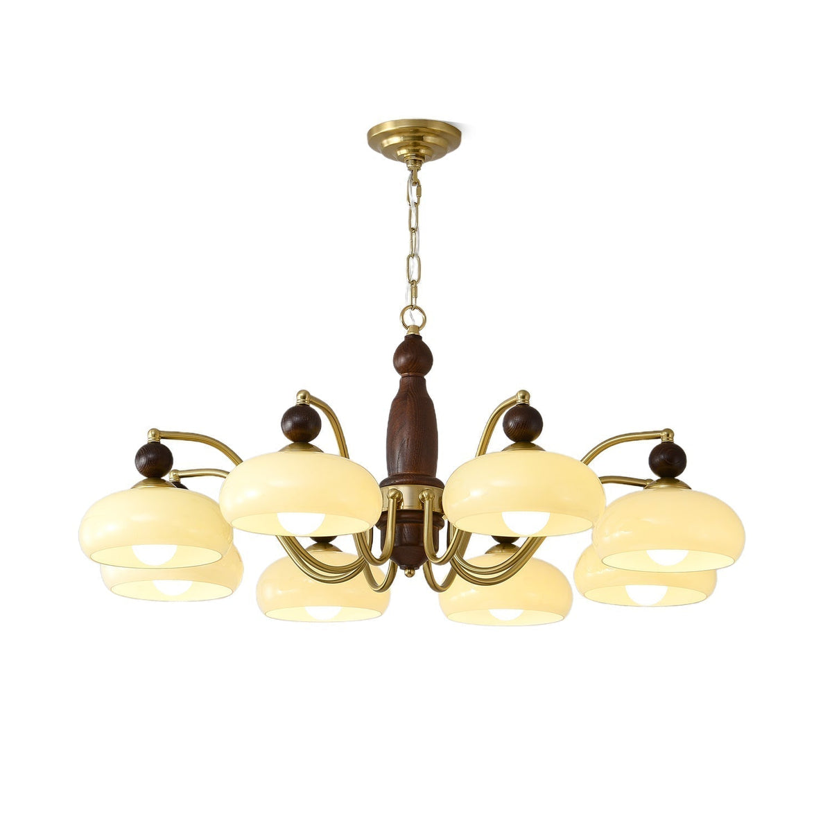 Avenoissa Chandelier Revival Crown Rustic