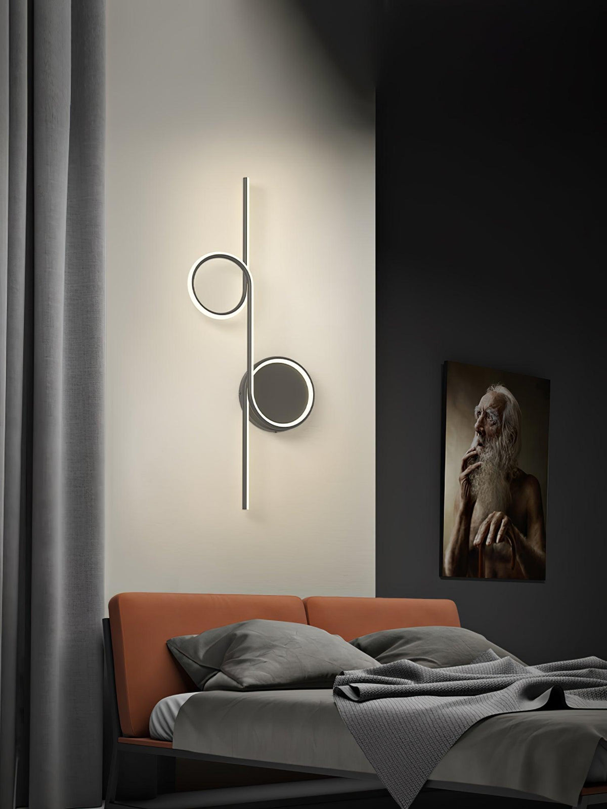 Sominex Geometric Wall Lamp