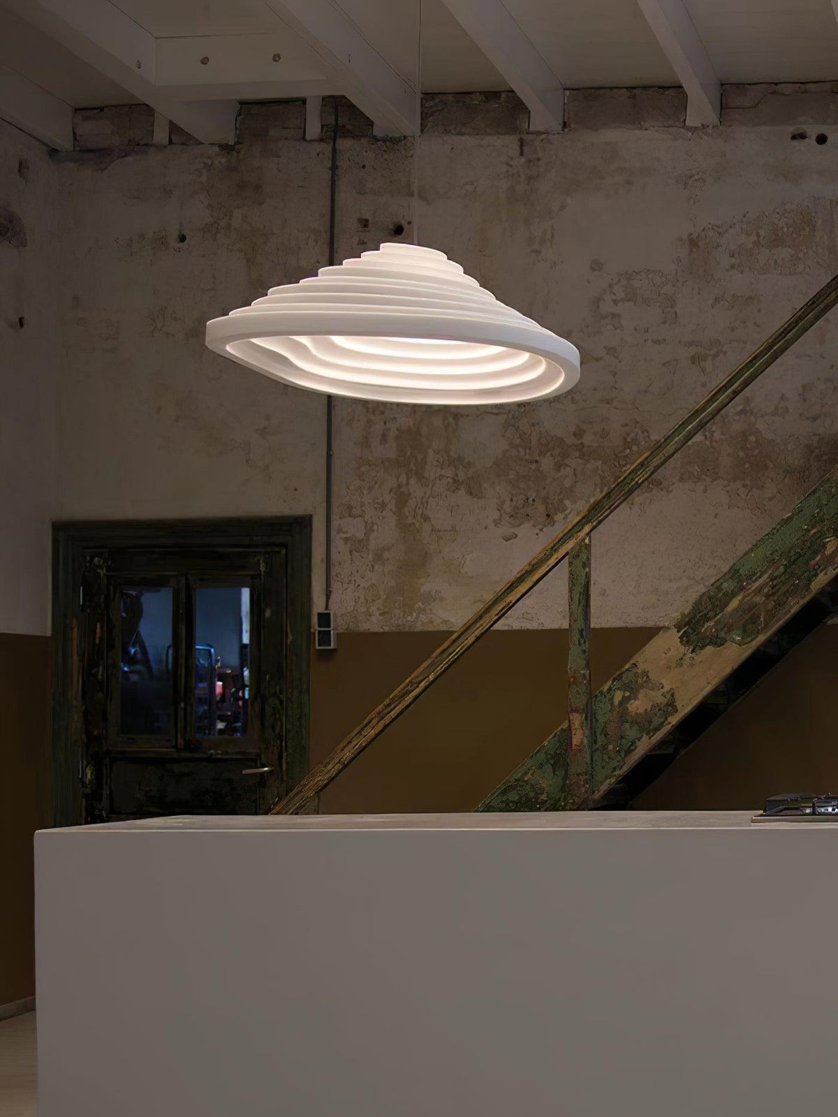 Molten Field Nordic Art Plastic Pendant Lamp