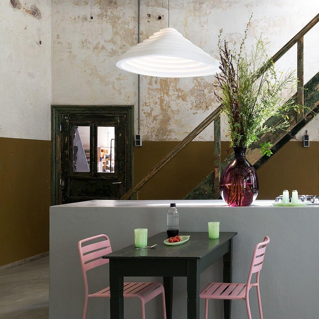 Molten Field Nordic Art Plastic Pendant Lamp