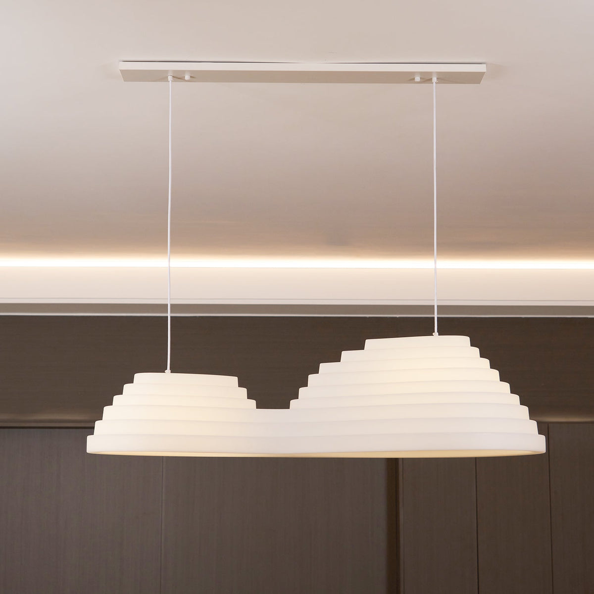 Molten Field Nordic Art Plastic Pendant Lamp