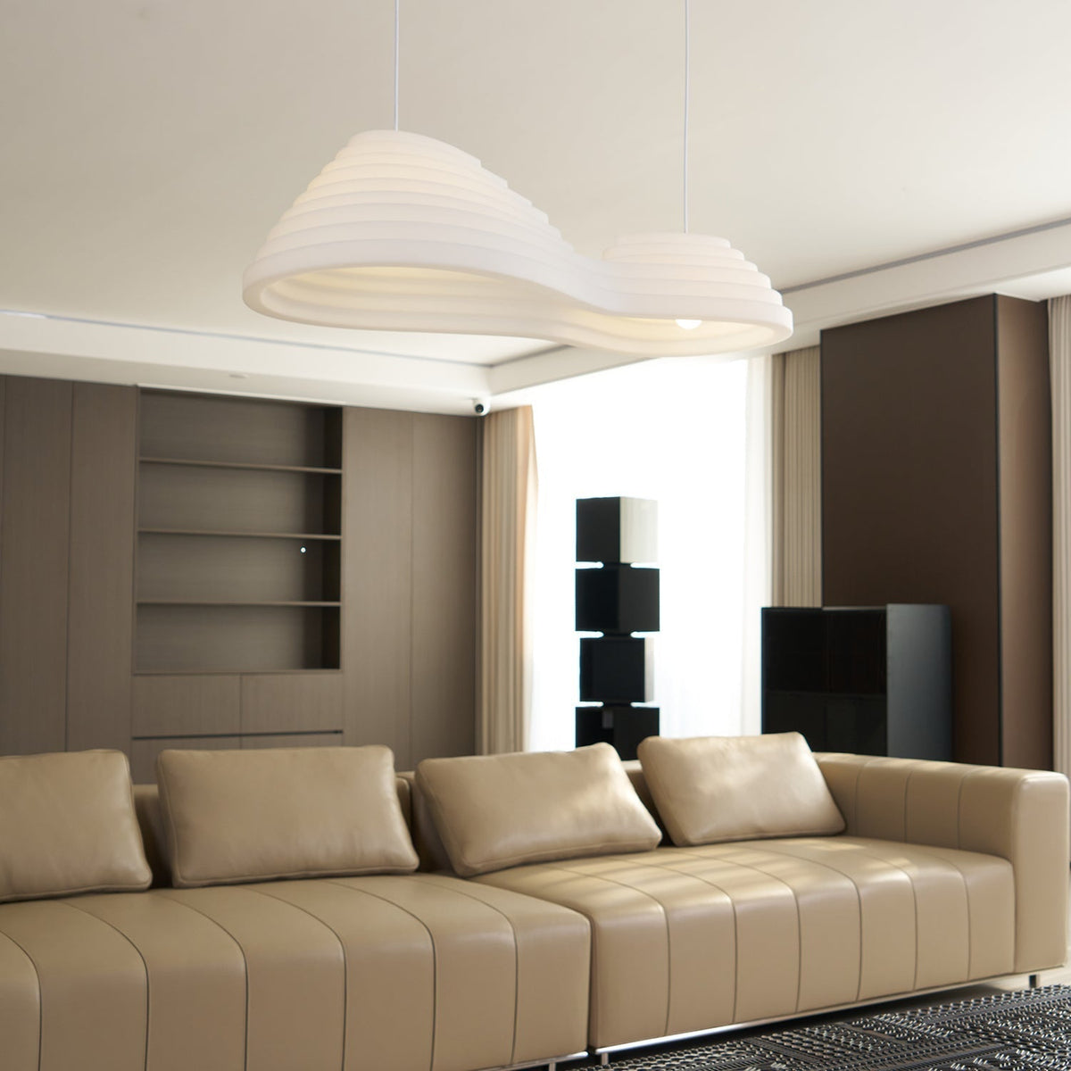 Molten Field Nordic Art Plastic Pendant Lamp