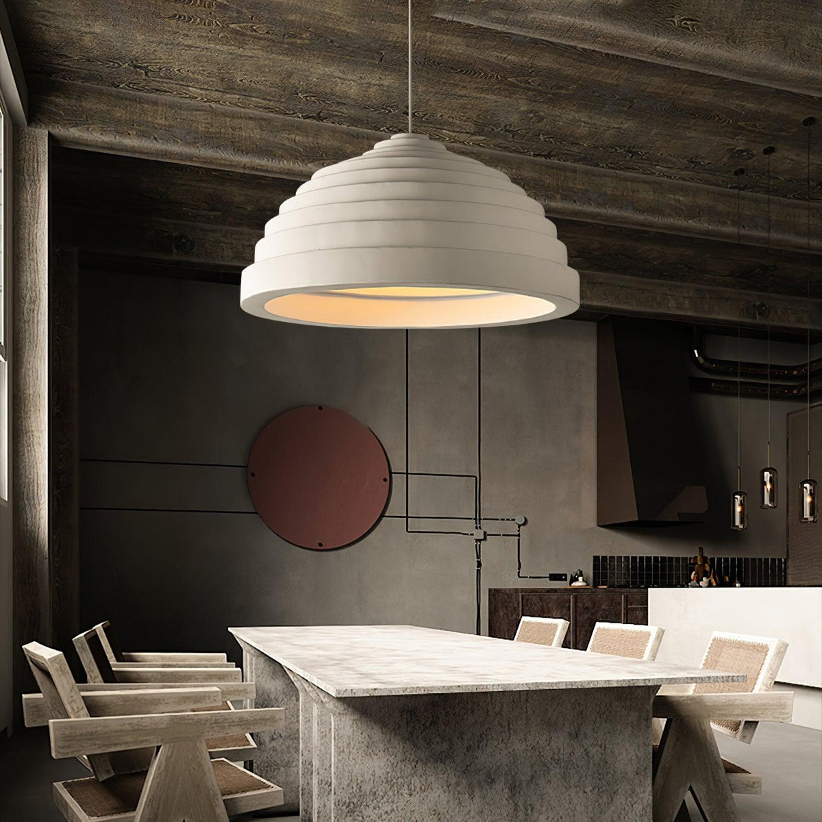 Niruise Minimalist Resin Pendant Lamp