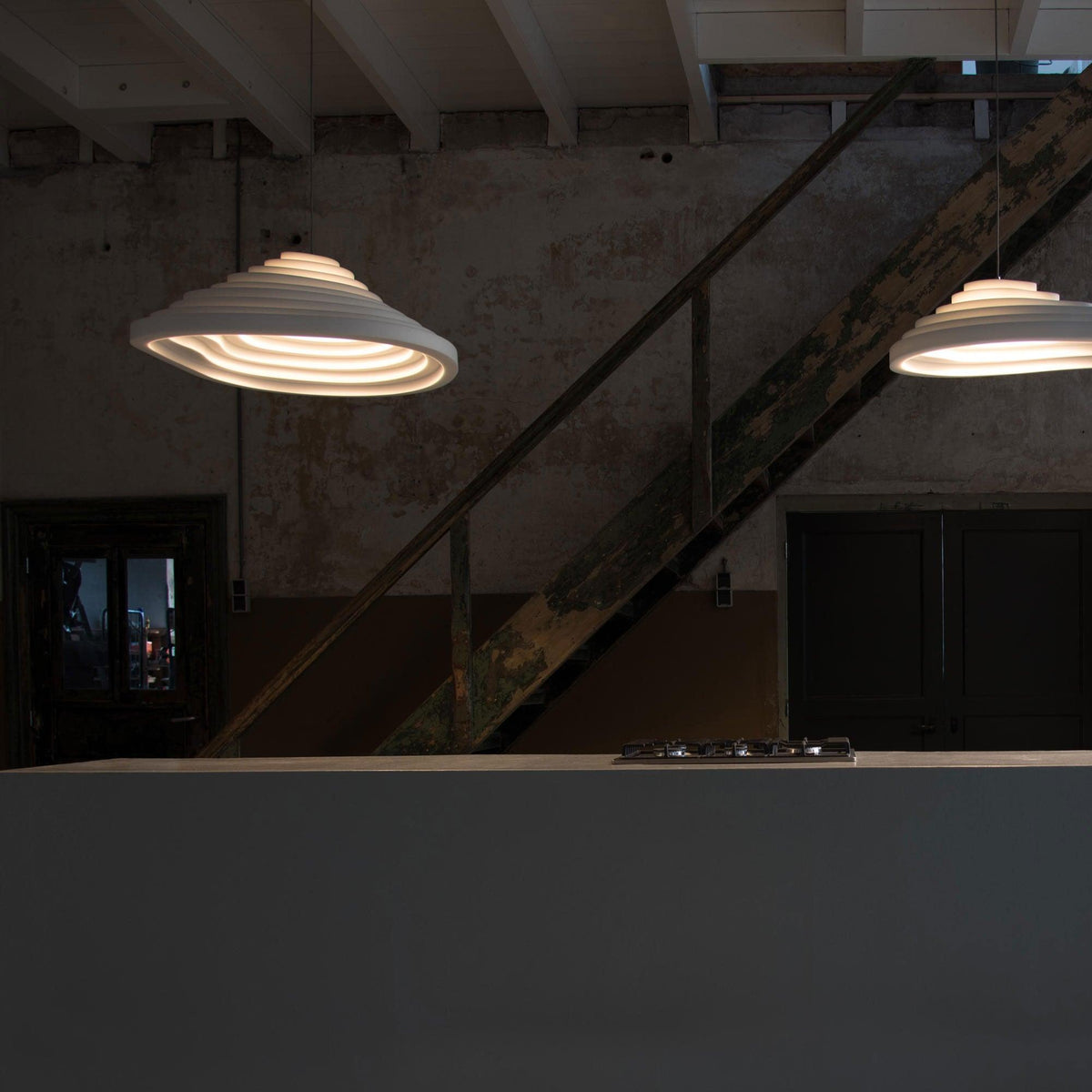 Lisken Nordic Art Field Resin Pendant Lamps