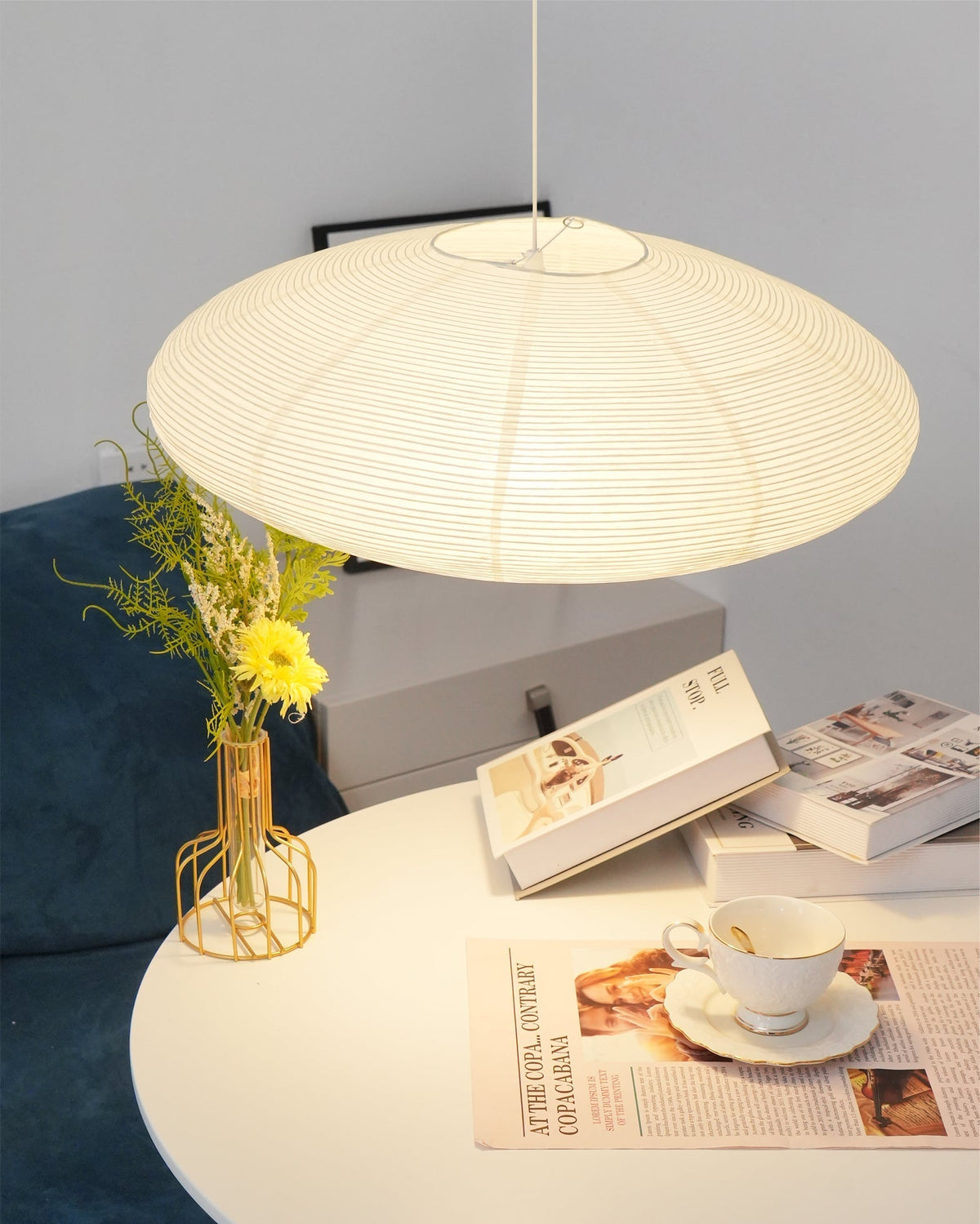 Ibizia Washi Paper 15A Pendant Light