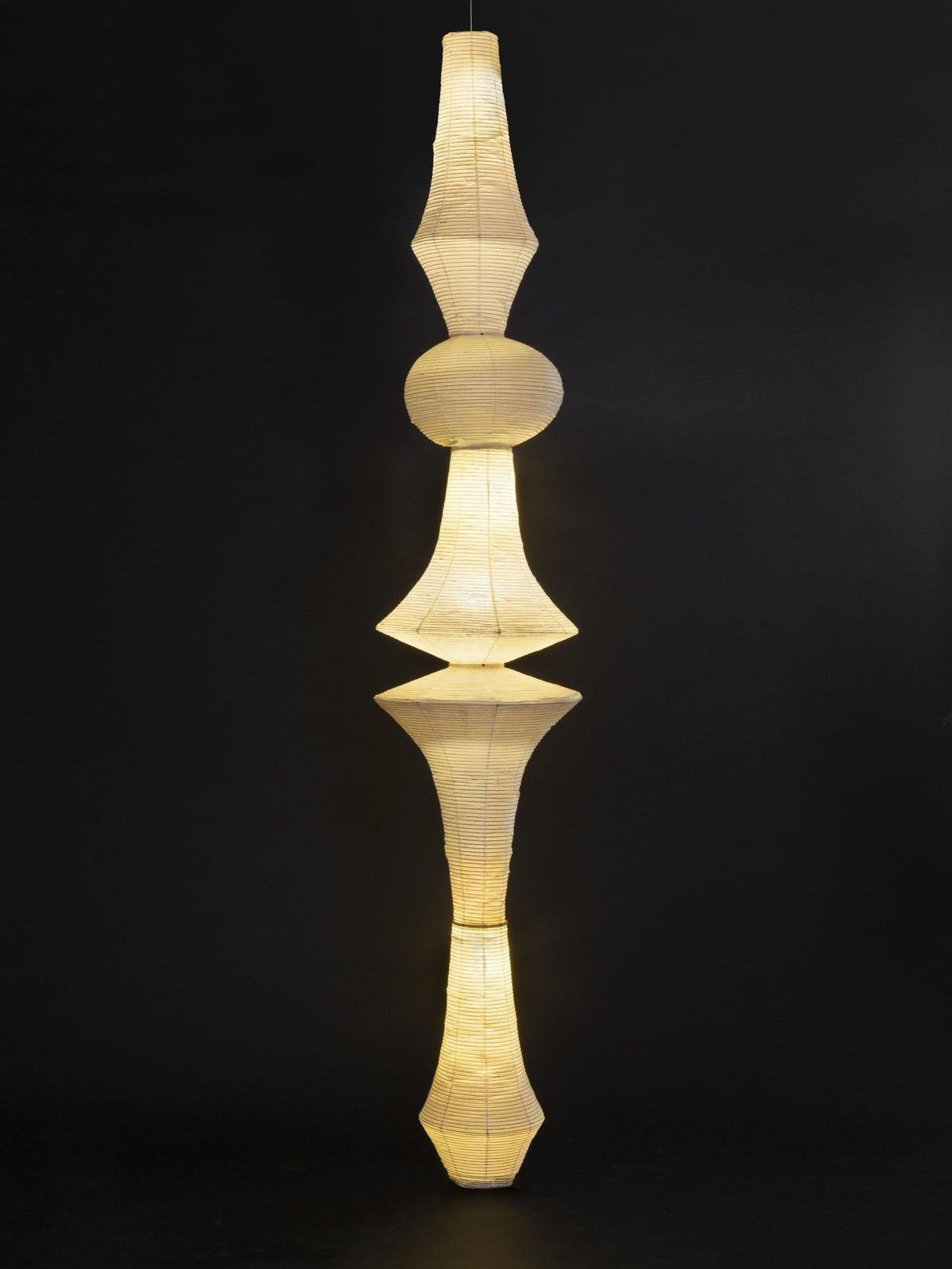 Isalo Washi Paper E Pendant Light