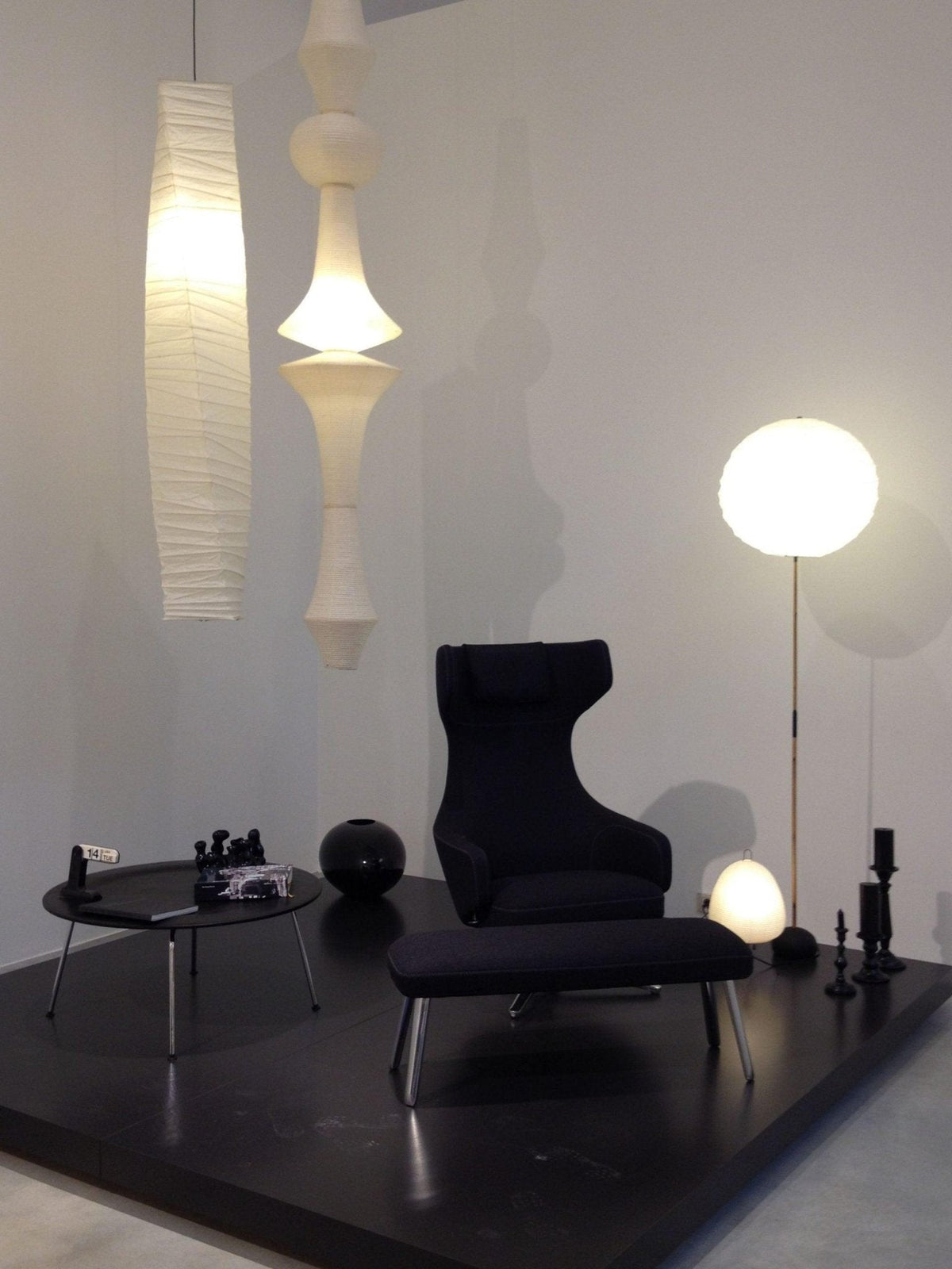 Isalo Washi Paper E Pendant Light