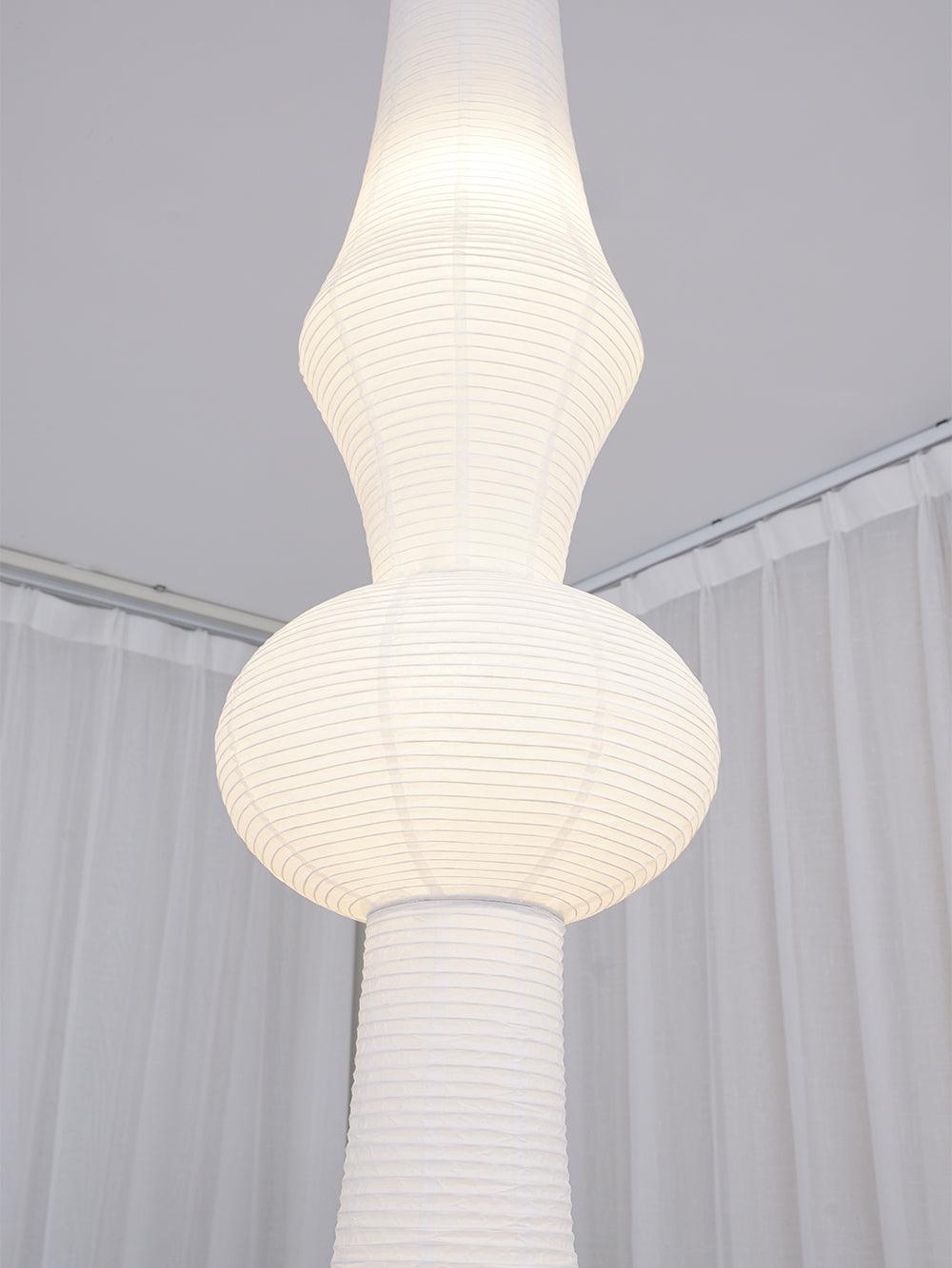 Isalo Washi Paper E Pendant Light