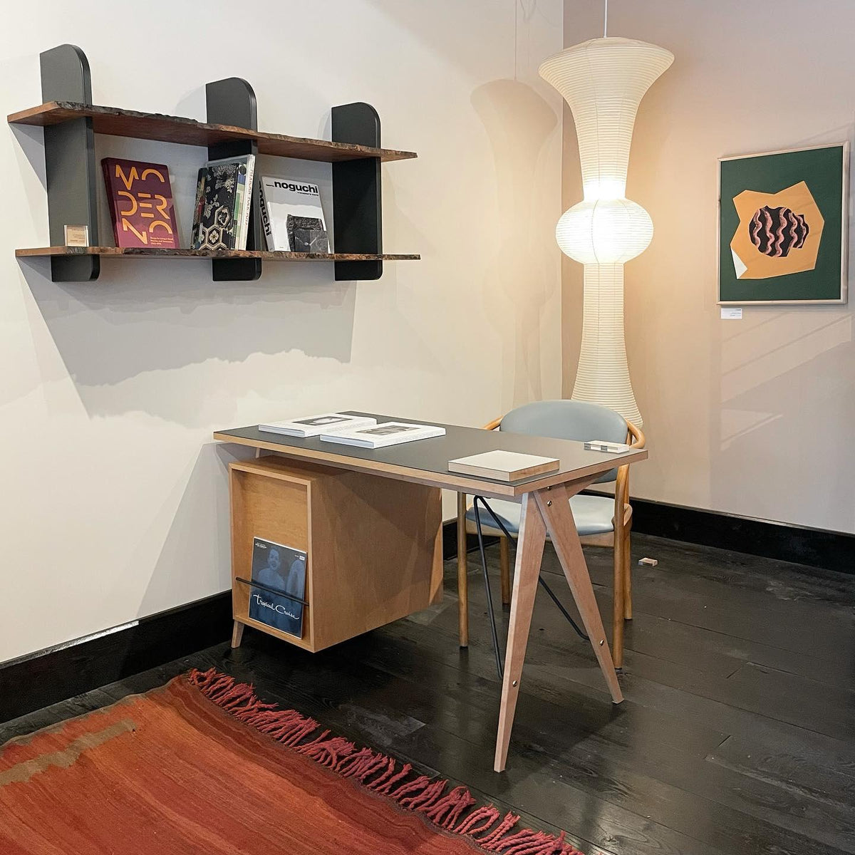 Isalo Washi Paper E Pendant Light