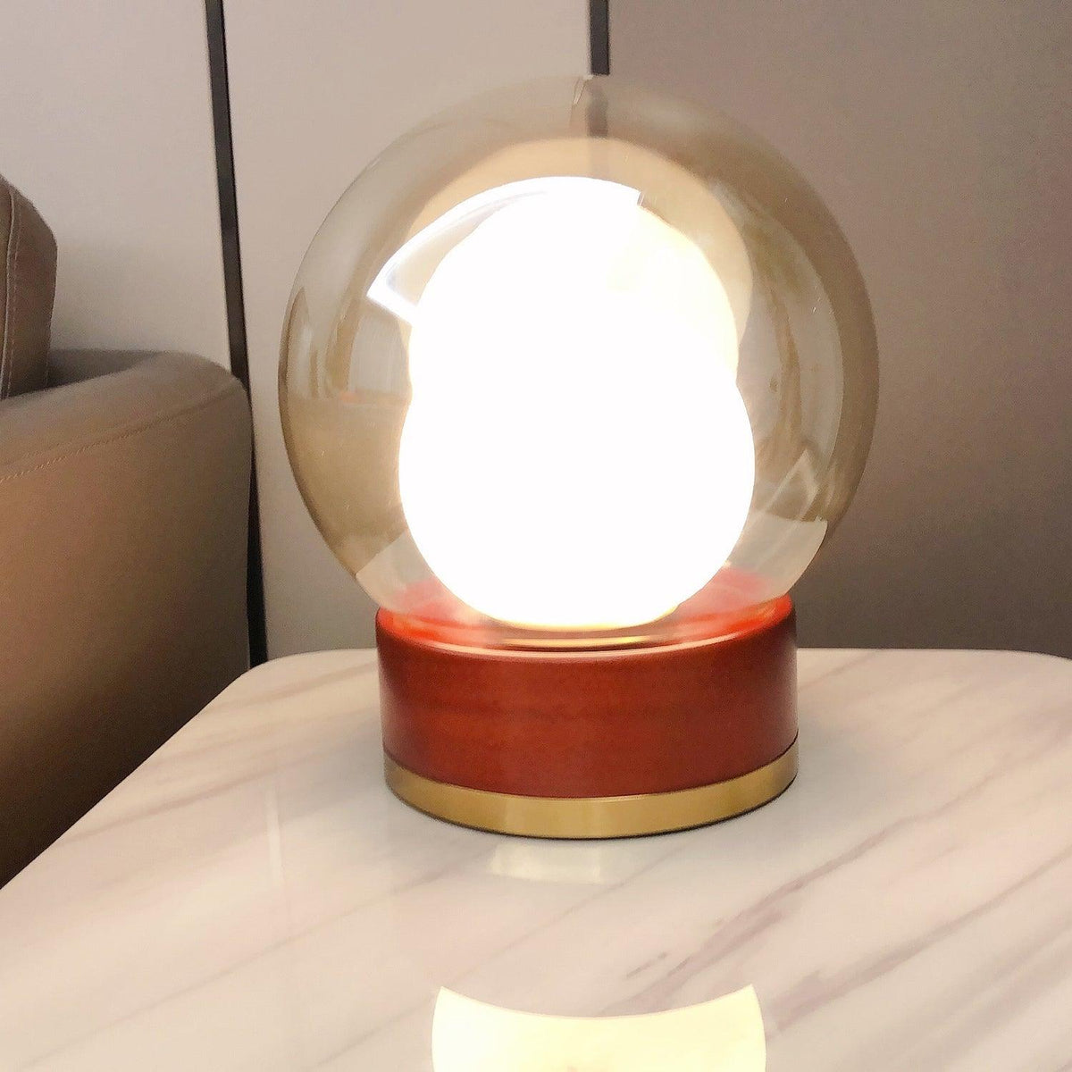 Brinox Wood Artistic Table lamp