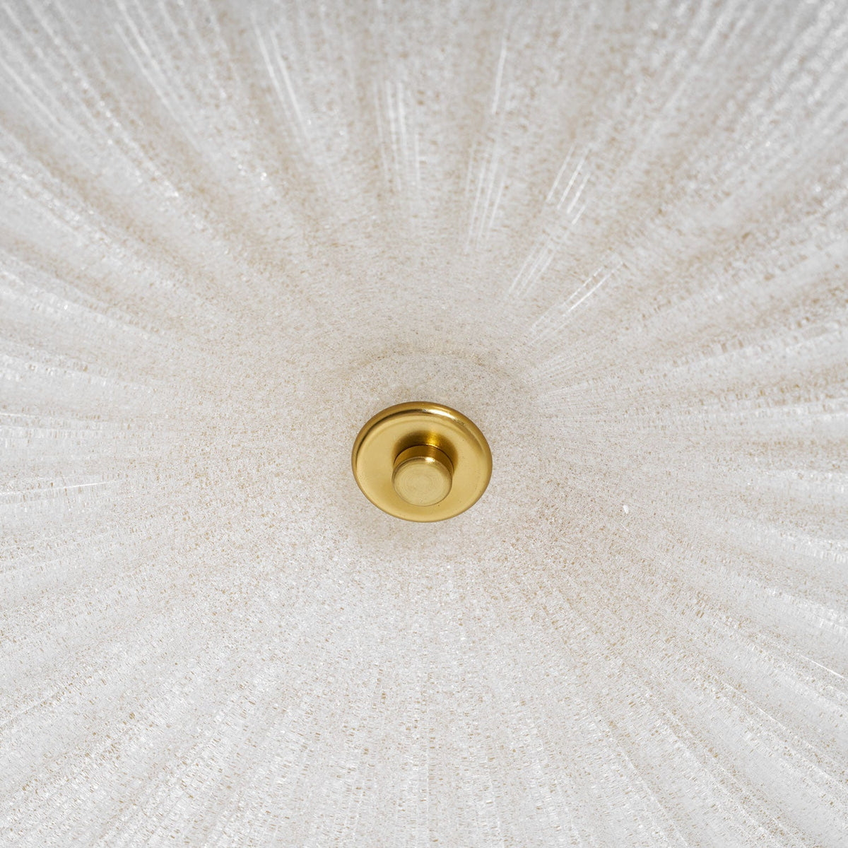 Enxia Ripple Glass Flush Mount Ceiling Light