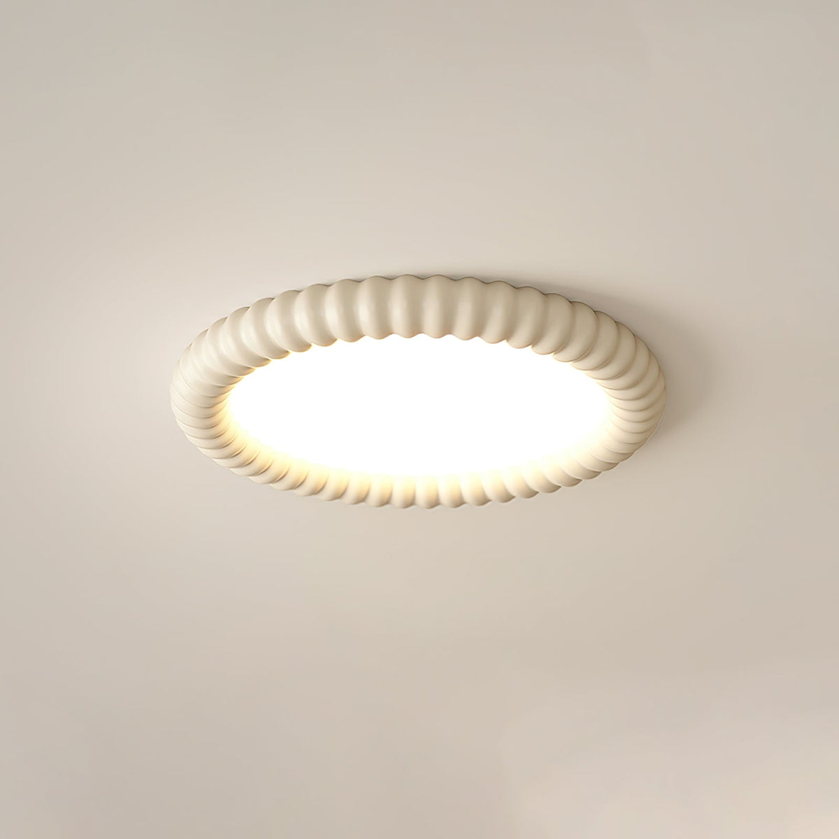 Ulire Nordic Art Ripple Resin Ceiling Light