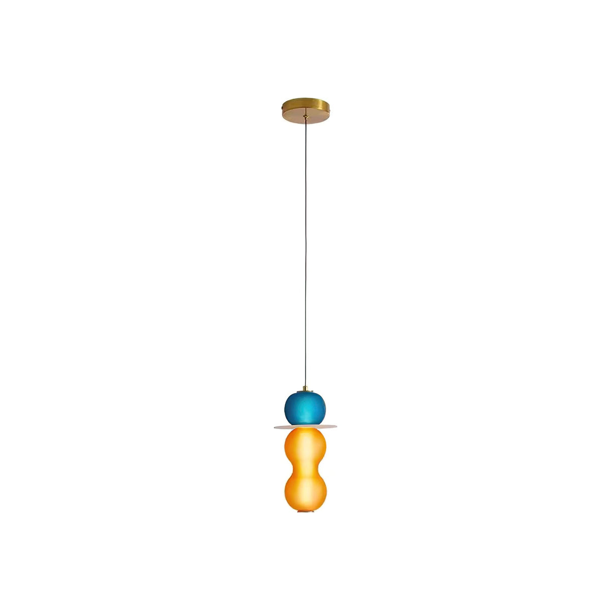 Lioririse Pendant Lamp Colored Glass Modern