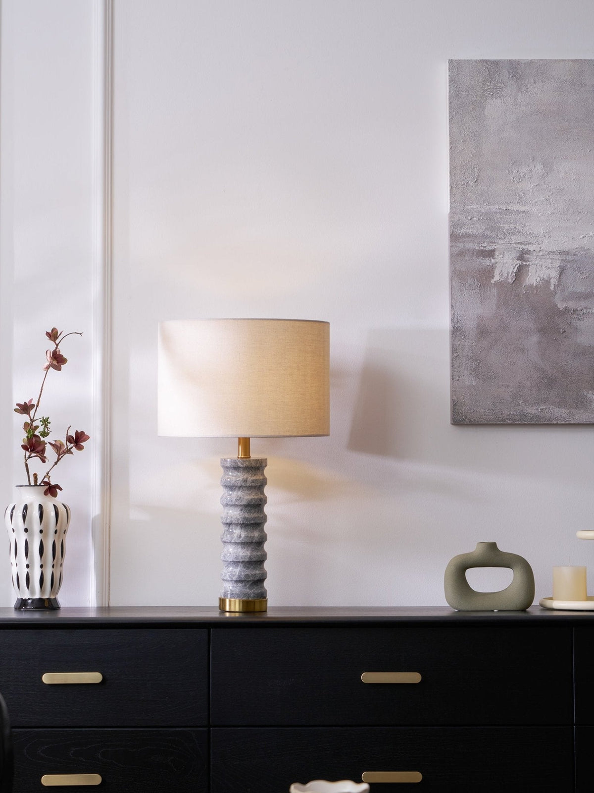 Petirielle Modern Stone Table Lamp