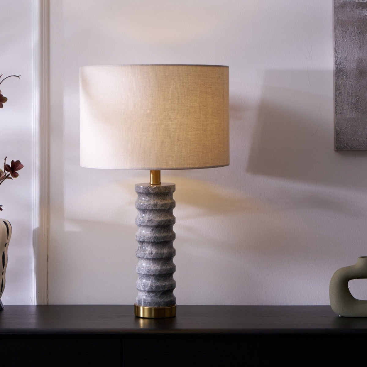 Petirielle Modern Stone Table Lamp