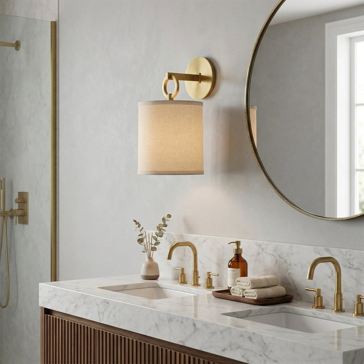 Fozo Circle Indoor Wall Light