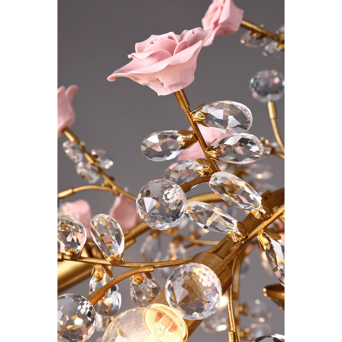 Budox Crystal Floral Chandelier