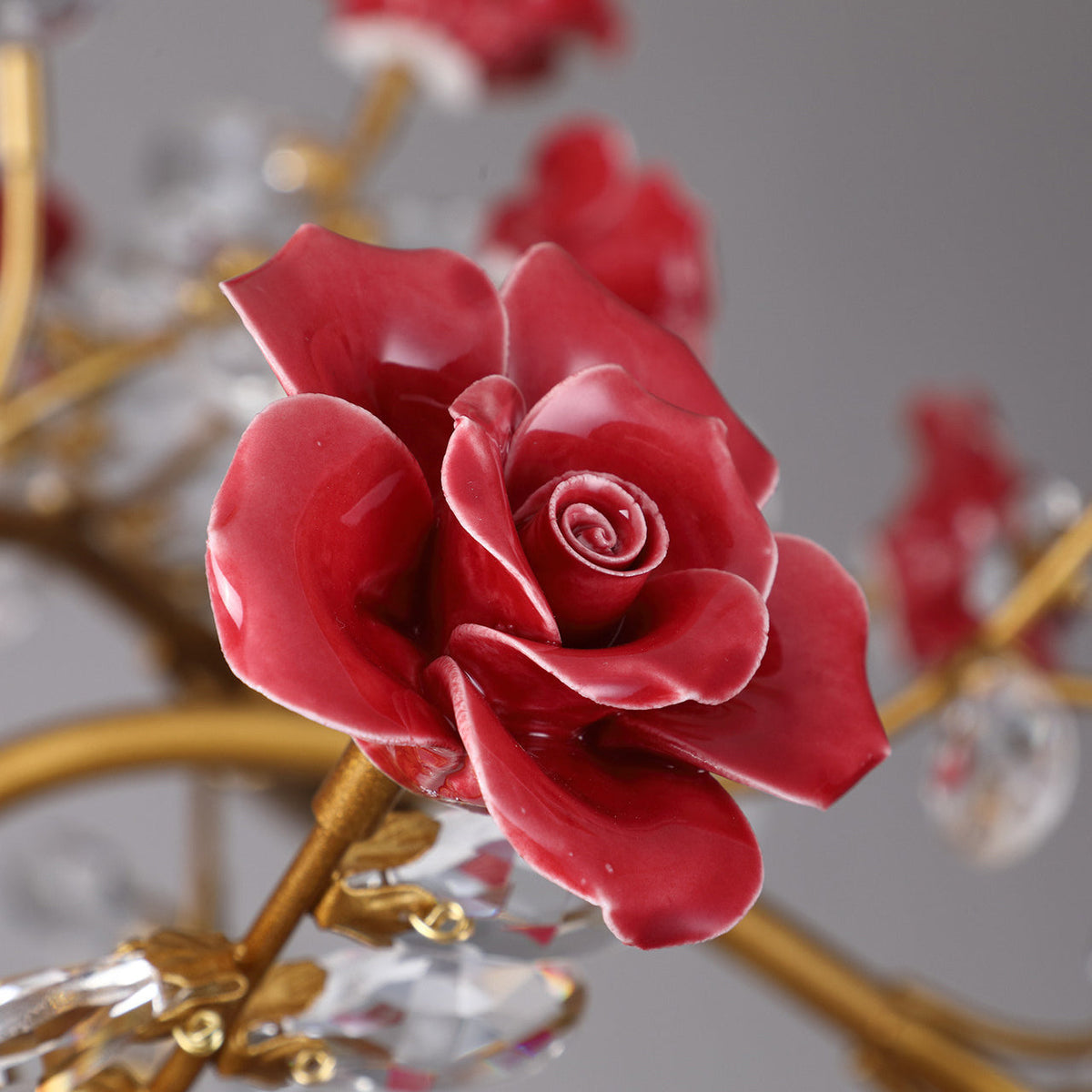 Budox Crystal Floral Chandelier
