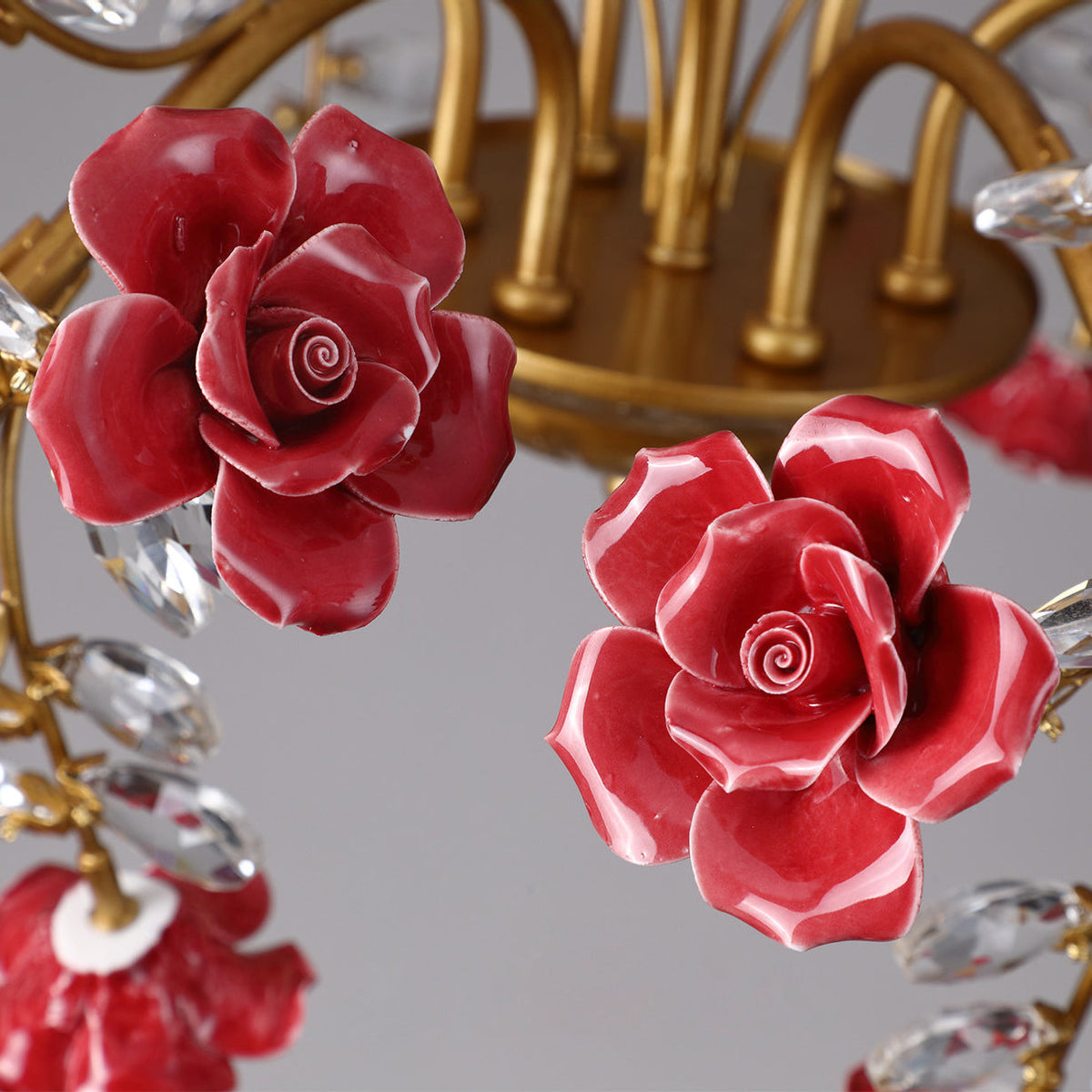 Budox Crystal Floral Chandelier