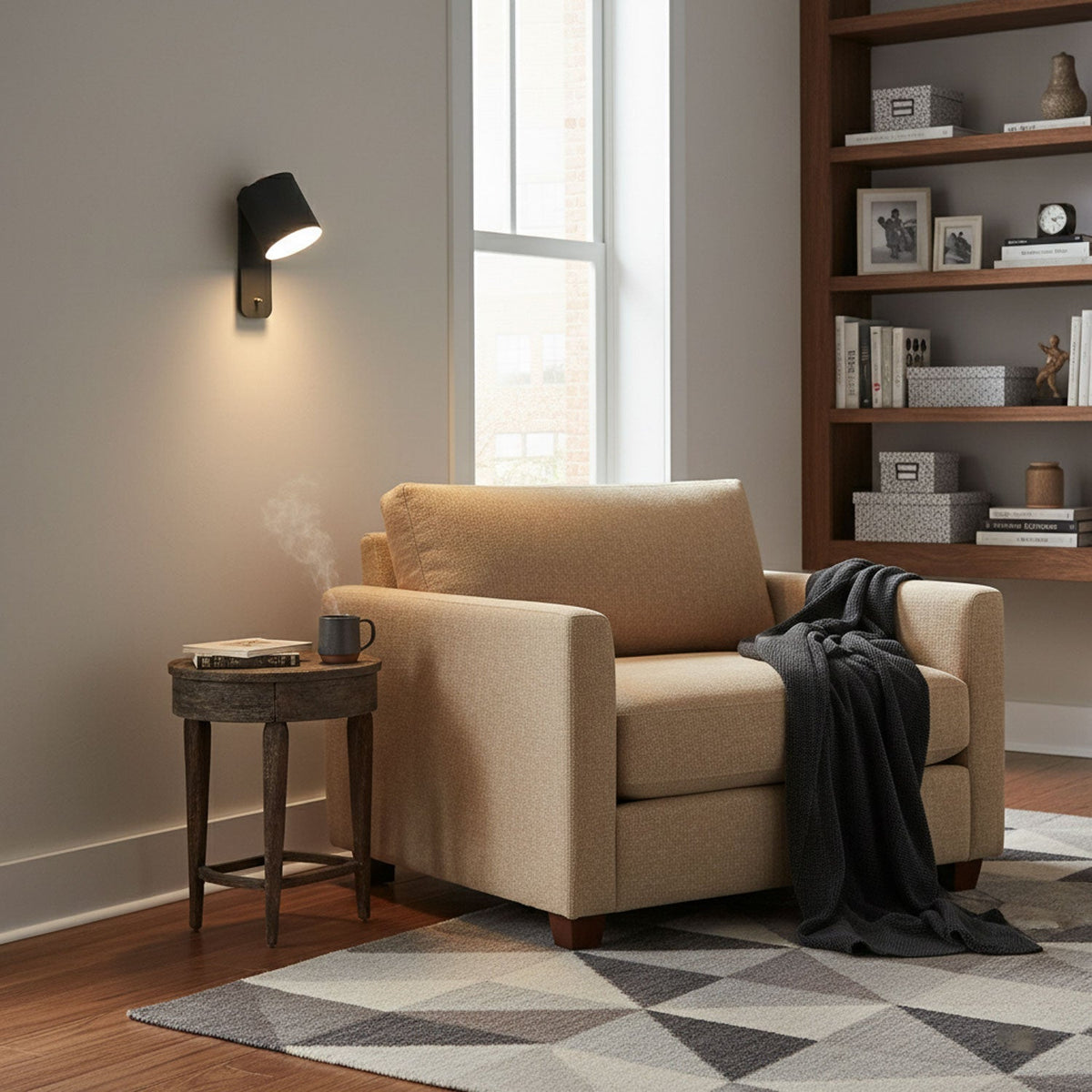 Ebika Rotatable Cylinder Indoor Wall Light