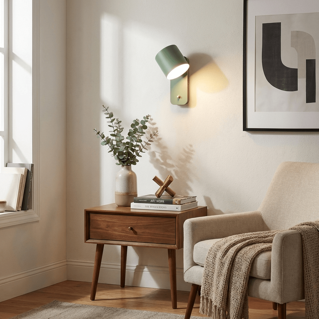 Ebika Rotatable Cylinder Indoor Wall Light